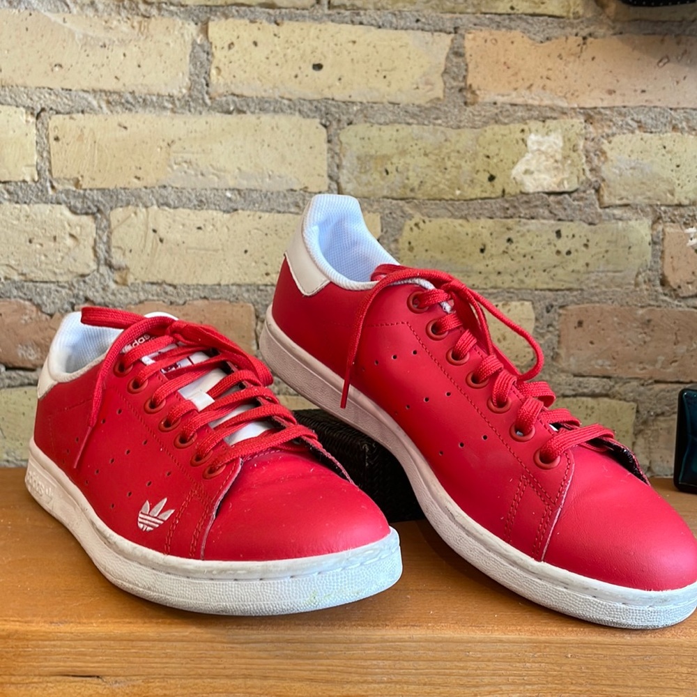 Adidas Stan Smith Red Sneakers